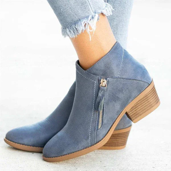 Orthopedische leren laarzen voor dames™ - Ongeëvenaard Comfort en Ondersteuning