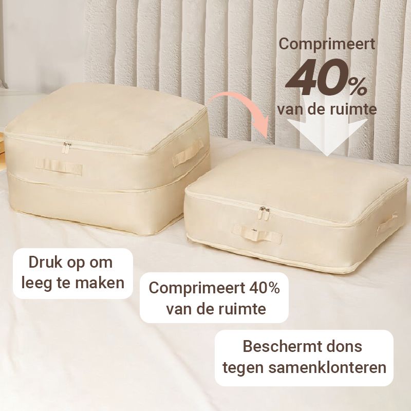 Opbergzak™ - Efficiënt opbergen, optimaal ruimte besparen