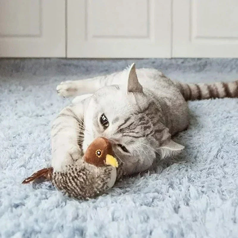 PurrTweet - Interactief tsjilpend vogelspeeltje voor katten