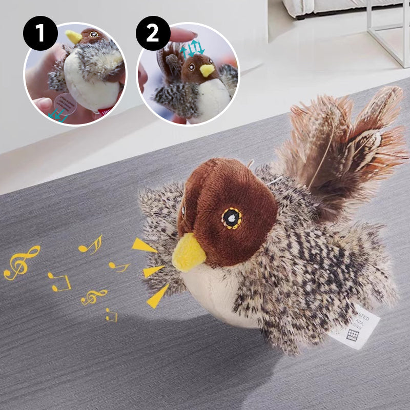 Fladdervriend – Levensechte Vogel voor Eindeloos Kattenplezier