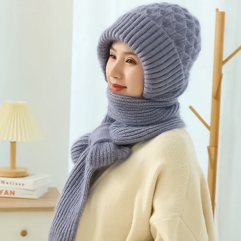 1+1 GRATIS | ScarfBeanie™ - damessjaal en muts in één [laatste dag korting]