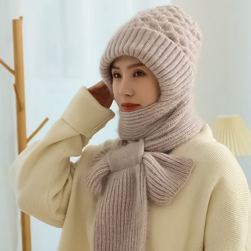 1+1 GRATIS | ScarfBeanie™ - damessjaal en muts in één [laatste dag korting]