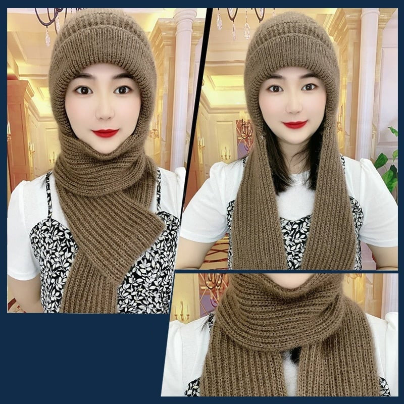 1+1 GRATIS | ScarfBeanie™ - damessjaal en muts in één [laatste dag korting]
