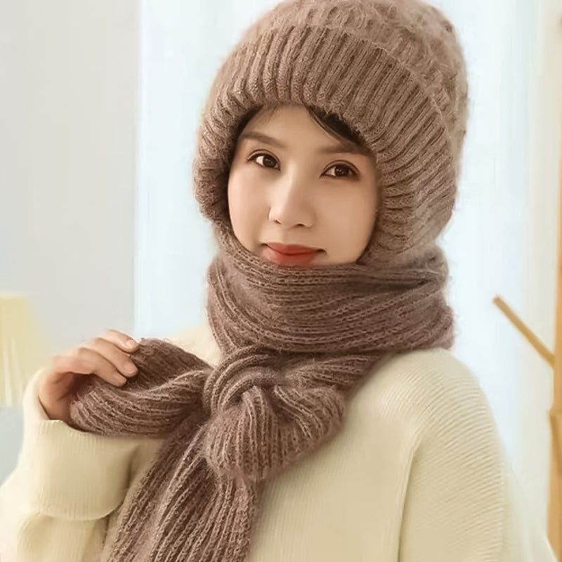 1+1 GRATIS | ScarfBeanie™ - damessjaal en muts in één [laatste dag korting]