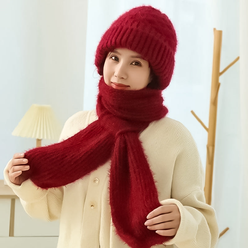 1+1 GRATIS | ScarfBeanie™ - damessjaal en muts in één [laatste dag korting]