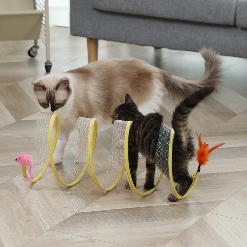 MeowTunnel™ - S-type kattentunnelspeeltje [laatste dag korting]
