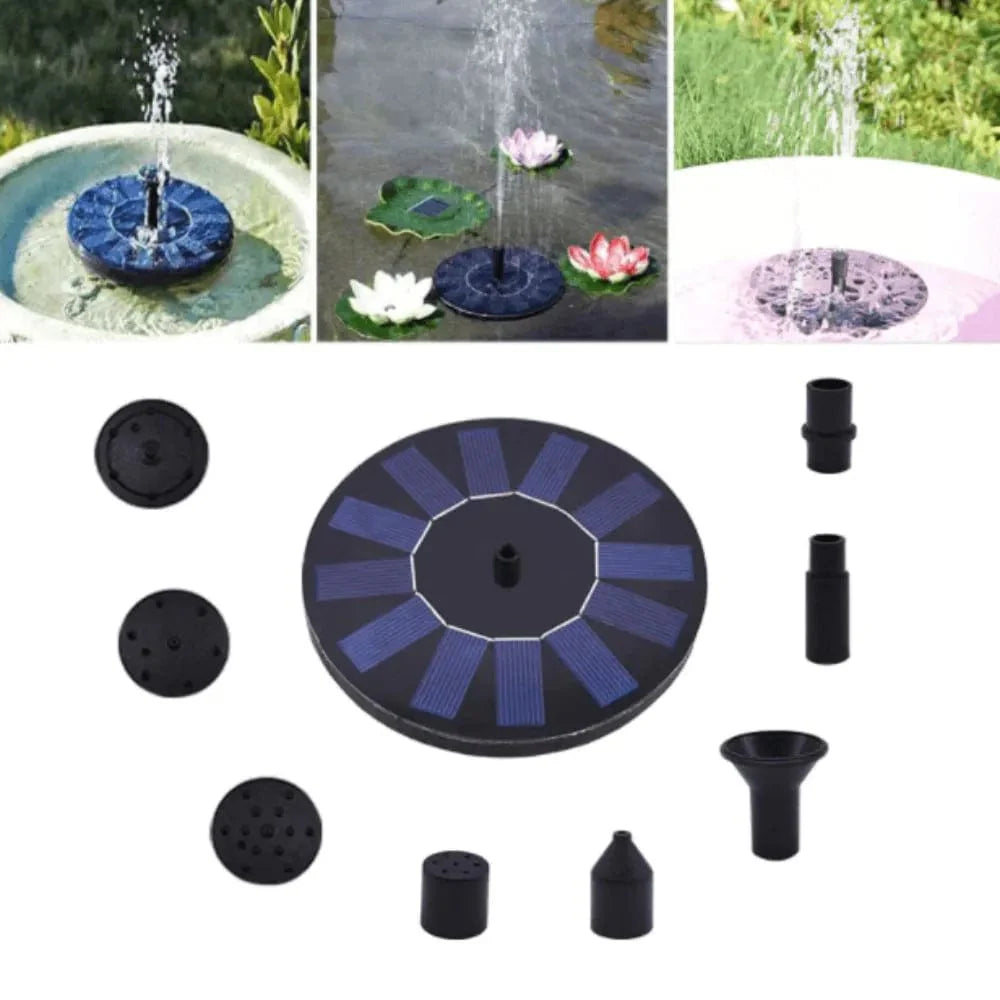 SolarFontein™ – 1+1 GRATIS! Twee zonnefonteinen voor een verfrissende en sfeervolle tuin