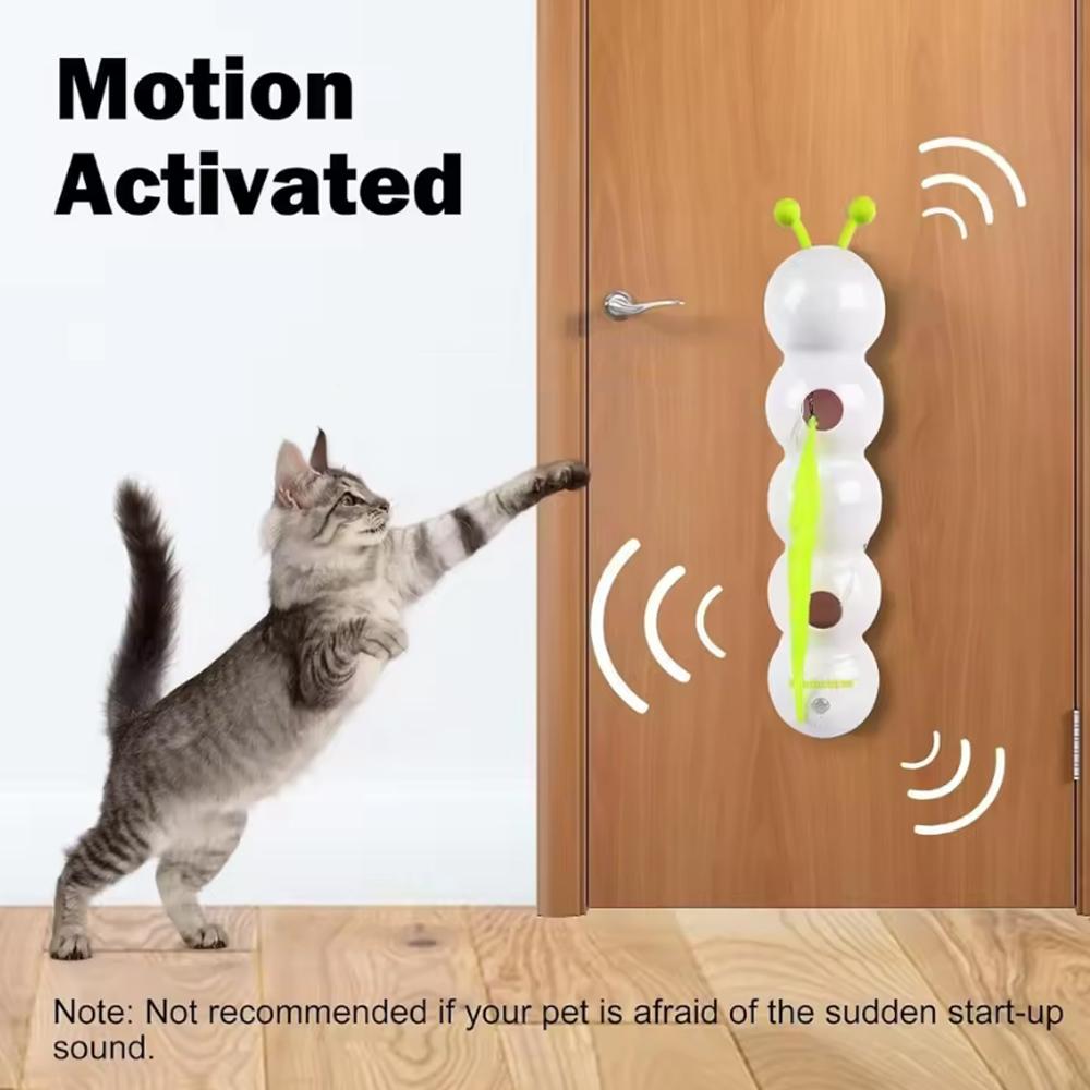 WiebelWorm™Laat je kat jagen, springen en spelen!