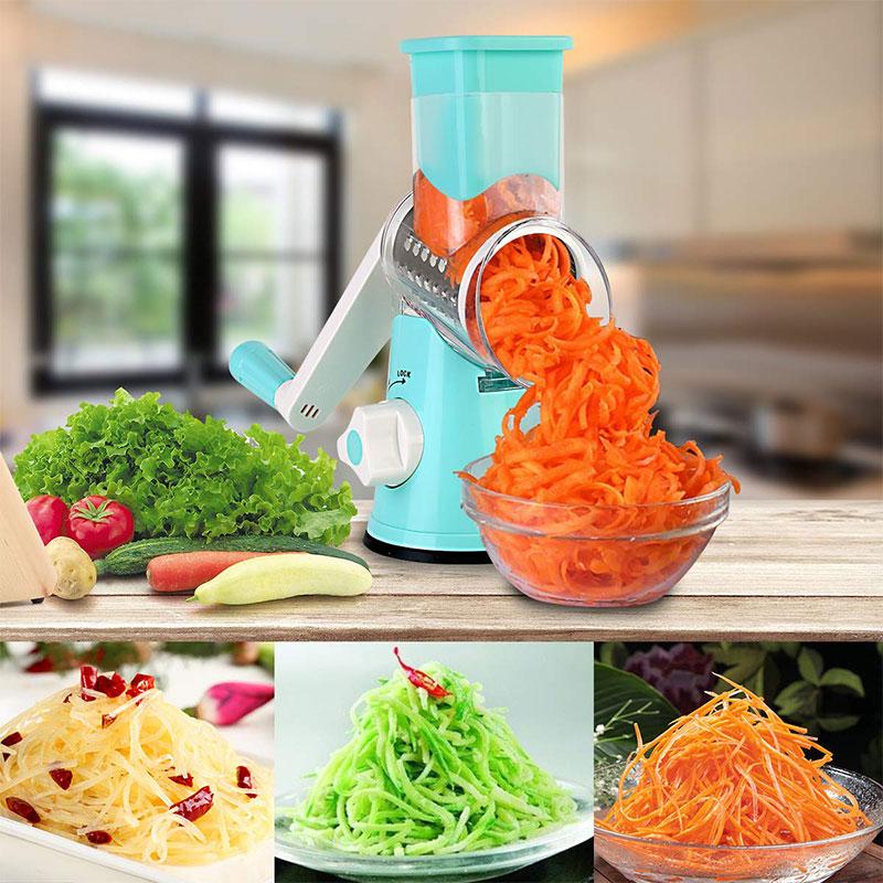 ChefRasp™ 3-in-1 Groentesnijder – Snel, Veilig & Zonder Gedoe Snijden en Raspen
