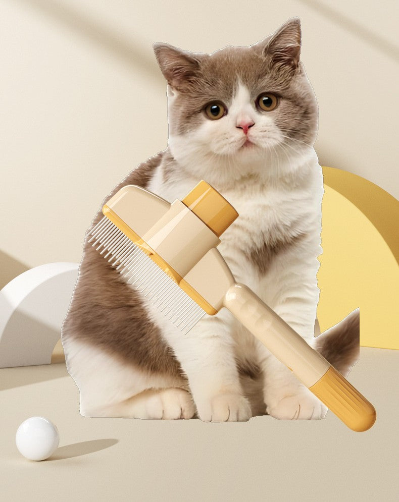 PurrEase™ Kattenborstel – Voor een Gezond Vachtje & Minder Haar in Huis 1+1 GRATIS