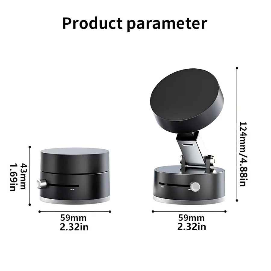 FlexMount™ – Magnetische Telefoonhouder met Sterke Zuignap