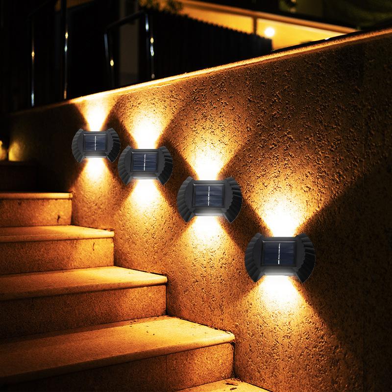 LumiCoquille™ | 1+1 Set – 2 Zonne-LED Tuinlampen zonder Stroomkosten