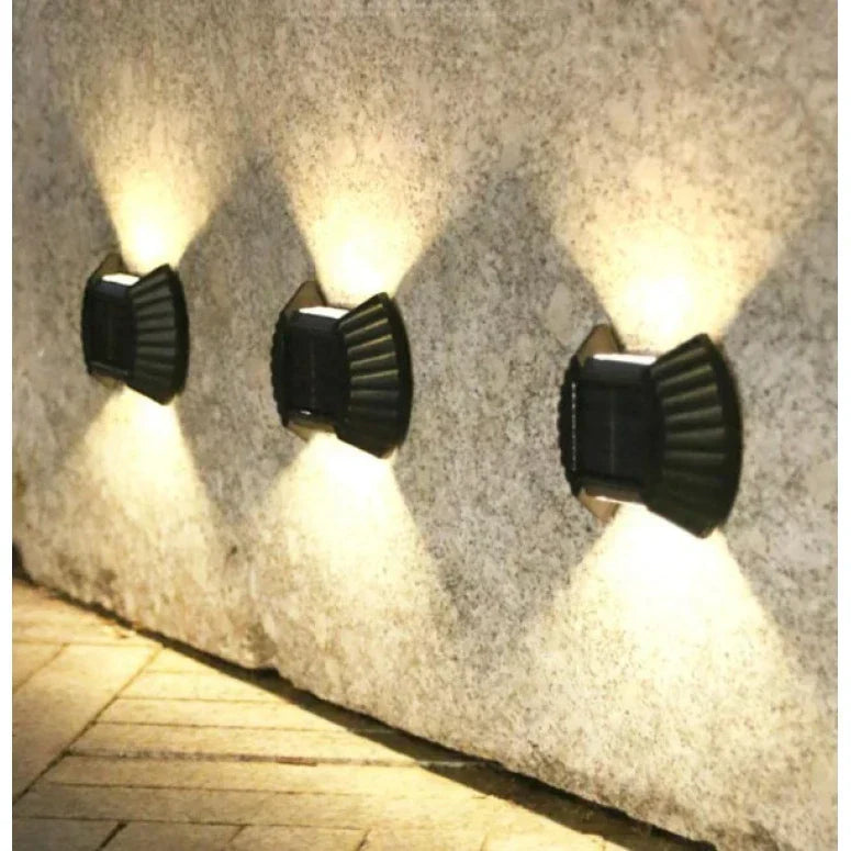 LumiCoquille™ | 1+1 Set – 2 Zonne-LED Tuinlampen zonder Stroomkosten