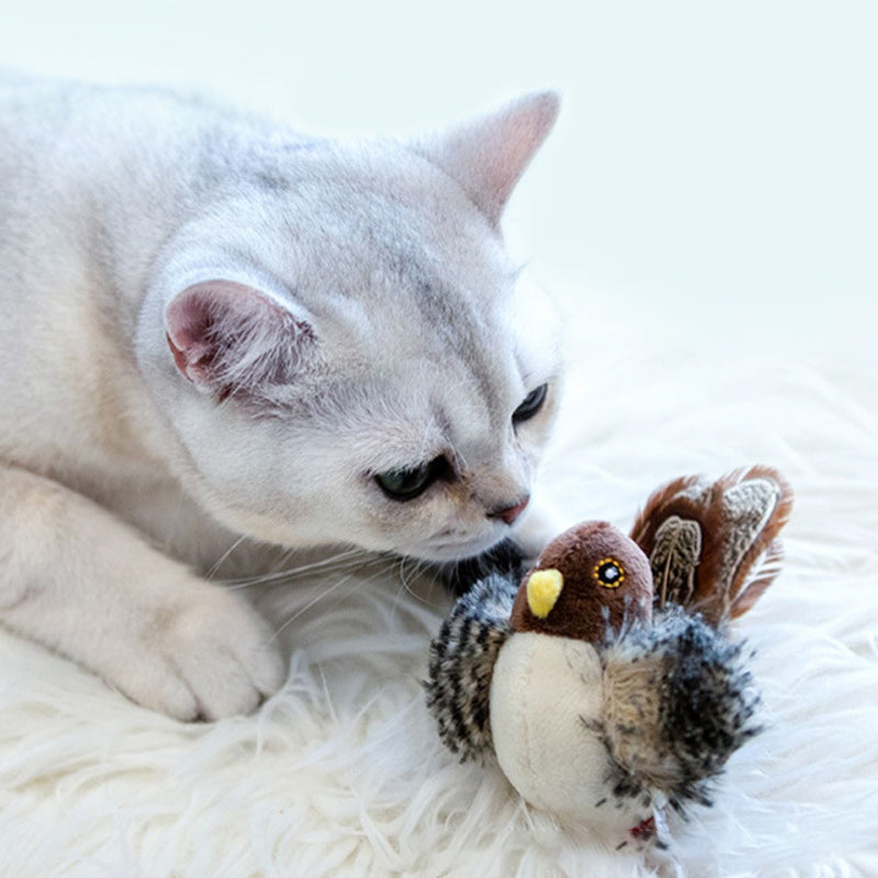 PurrTweet - Interactief tsjilpend vogelspeeltje voor katten