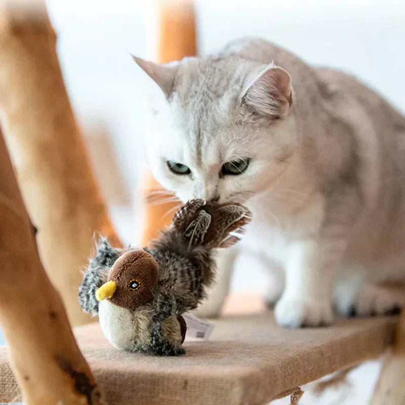PurrTweet - Interactief tsjilpend vogelspeeltje voor katten