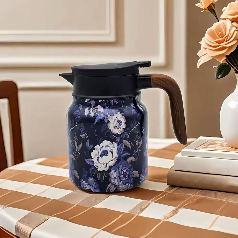 FlowBrew™ | Theepot met Zeef & 6 Uur Warmhoudfunctie – Nooit meer lauwe thee