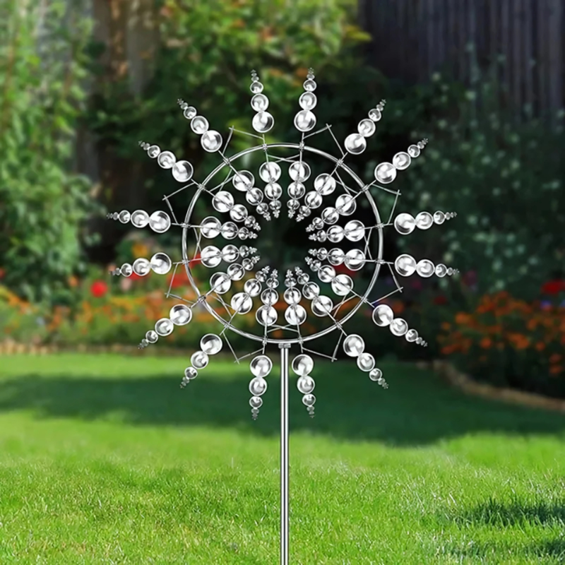 WindAura™ | Kinetische Tuinsculptuur – Pure rust bij elke bries, zonder stroom of geluid