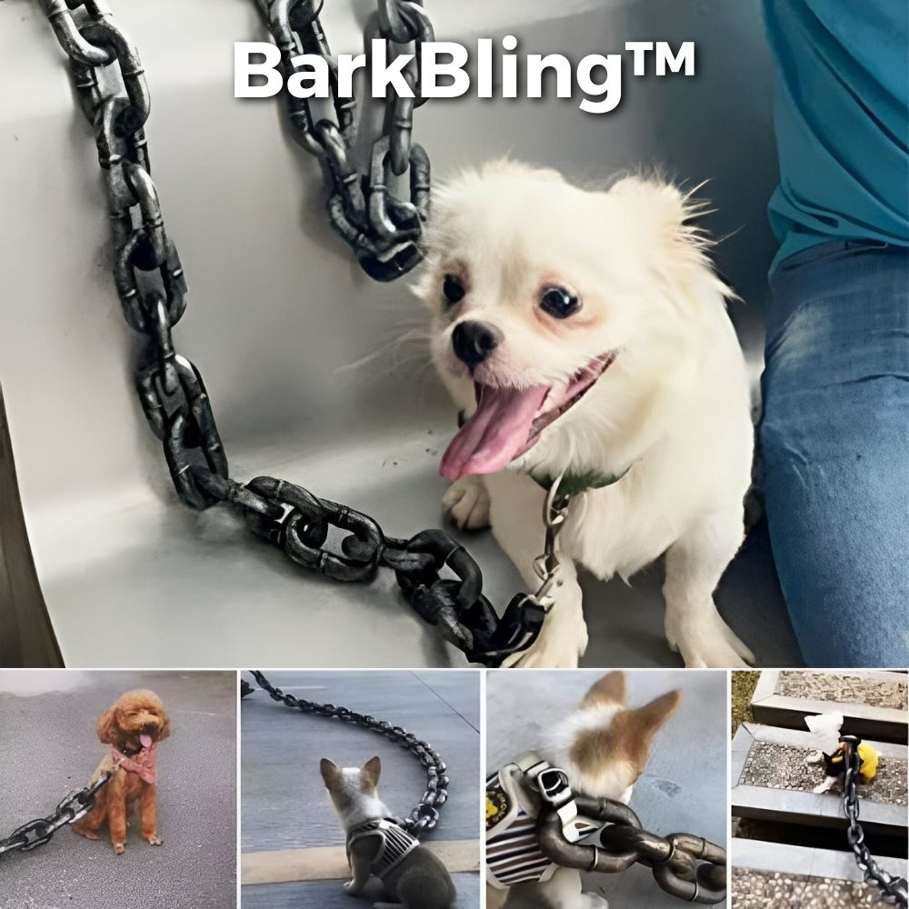 50% KORTING | BarkBling - Grappige grote hondenhalsband [Laatste dag korting]