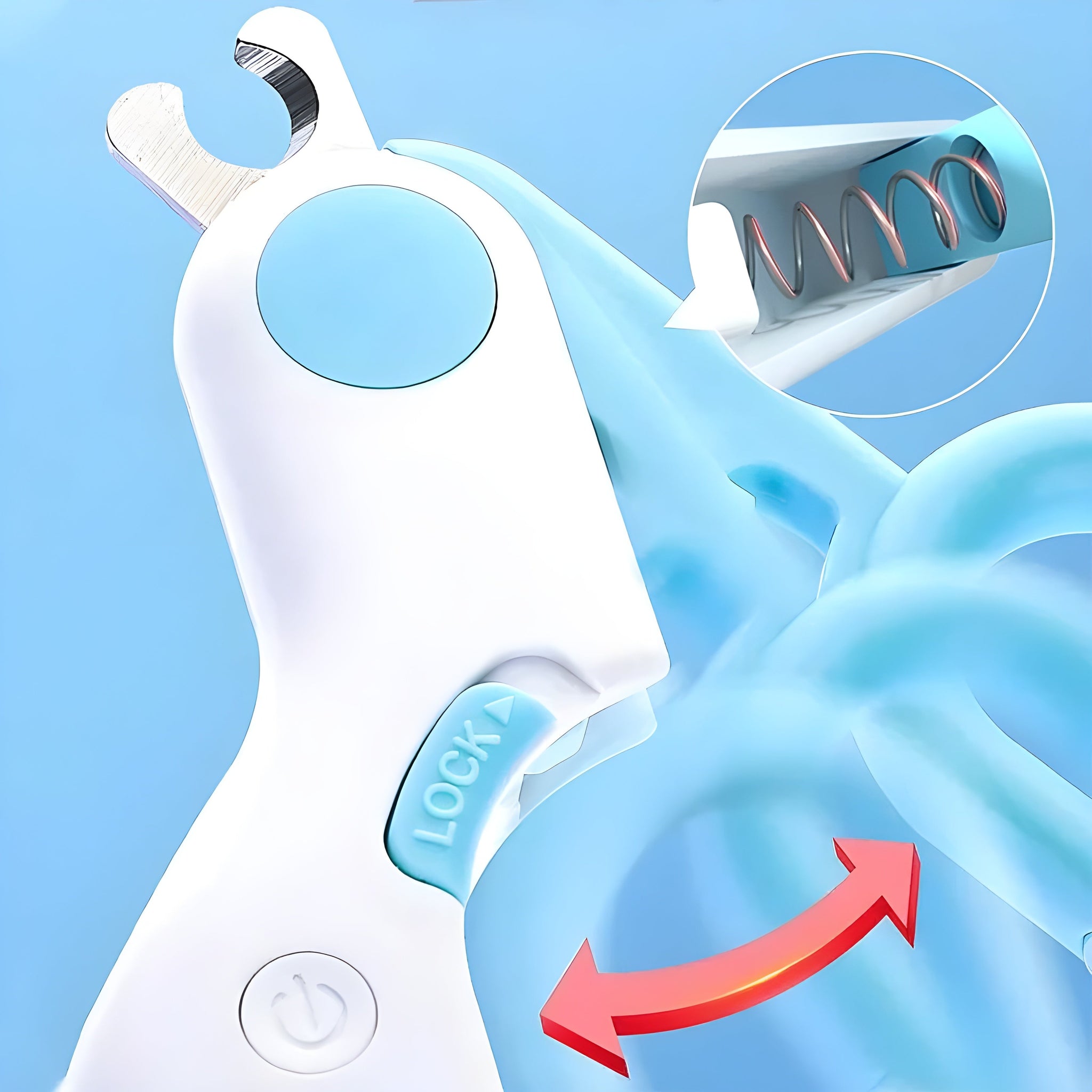 GlowTrim – De Slimme Nagelknipper voor Katten, Veilig en Stressvrij!