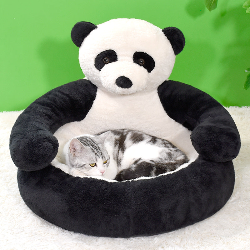 CuddleCub™ - Winter hondenbed van pluche in de vorm van een beer [Laatste dag korting]