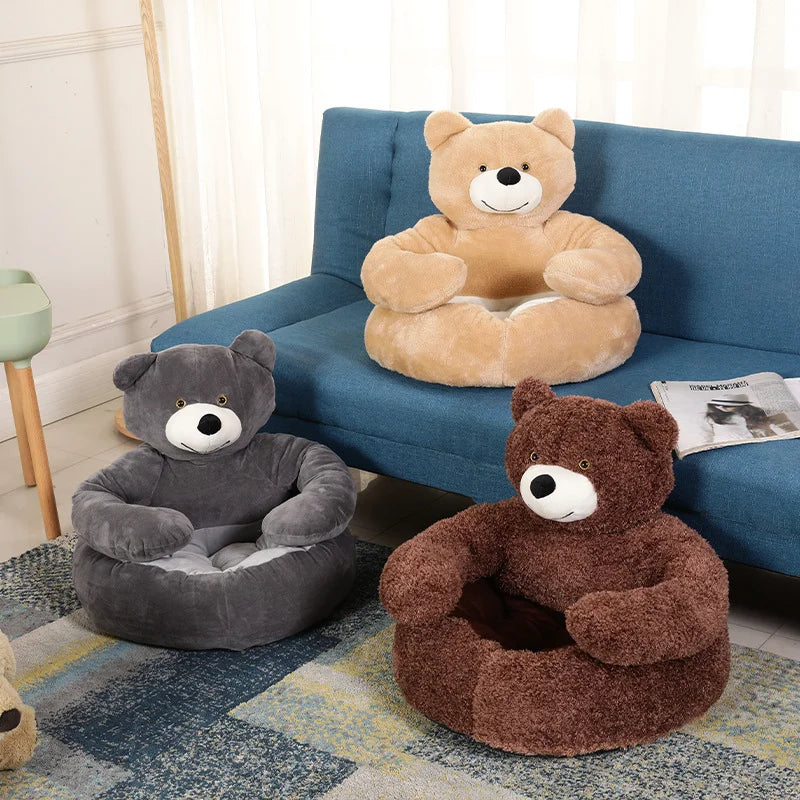 CuddleCub™ - Winter hondenbed van pluche in de vorm van een beer [Laatste dag korting]