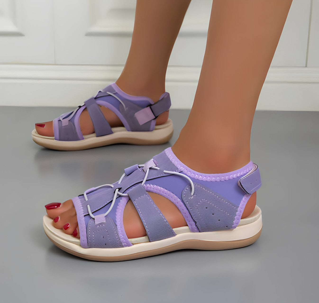 Paola -Orthopedische sandalen voor buiten