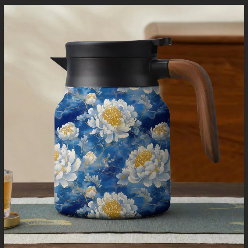 FlowBrew™ | Theepot met Zeef & 6 Uur Warmhoudfunctie – Nooit meer lauwe thee