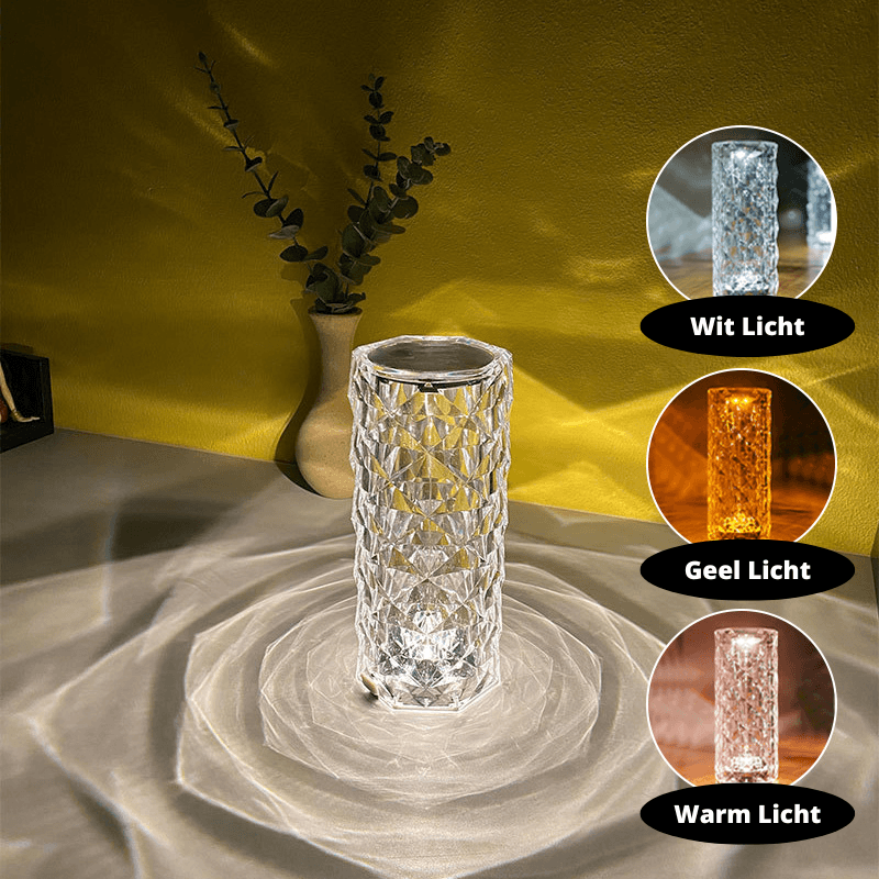 CrystalMax™ - LED Tafellamp met kristallen effect
