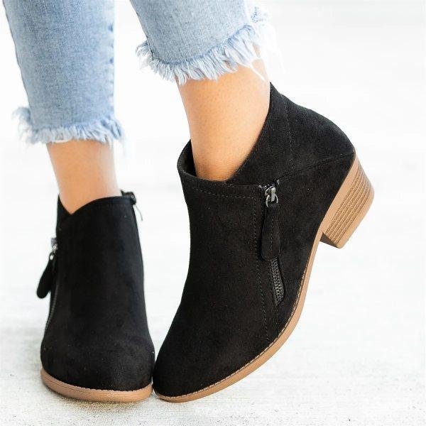 Orthopedische leren laarzen voor dames™ - Ongeëvenaard Comfort en Ondersteuning
