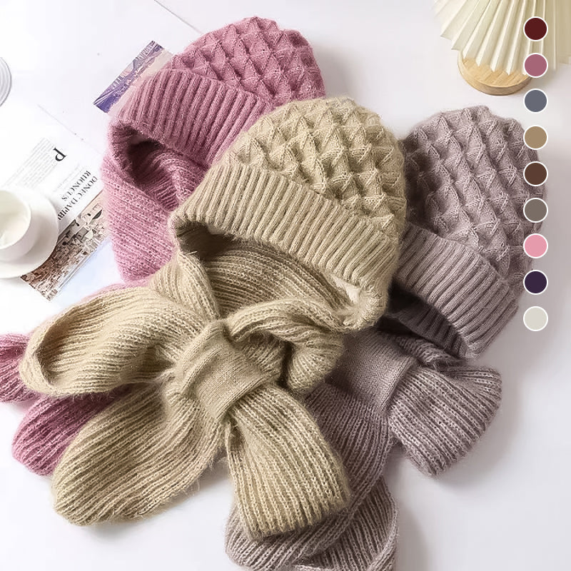 1+1 GRATIS | ScarfBeanie™ - damessjaal en muts in één [laatste dag korting]