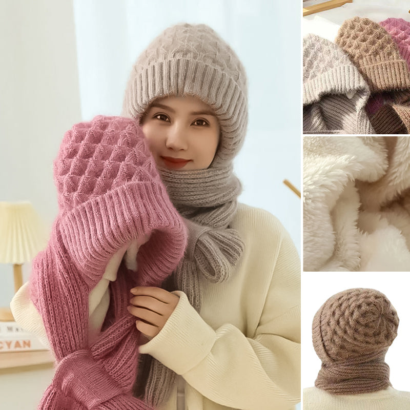 1+1 GRATIS | ScarfBeanie™ - damessjaal en muts in één [laatste dag korting]