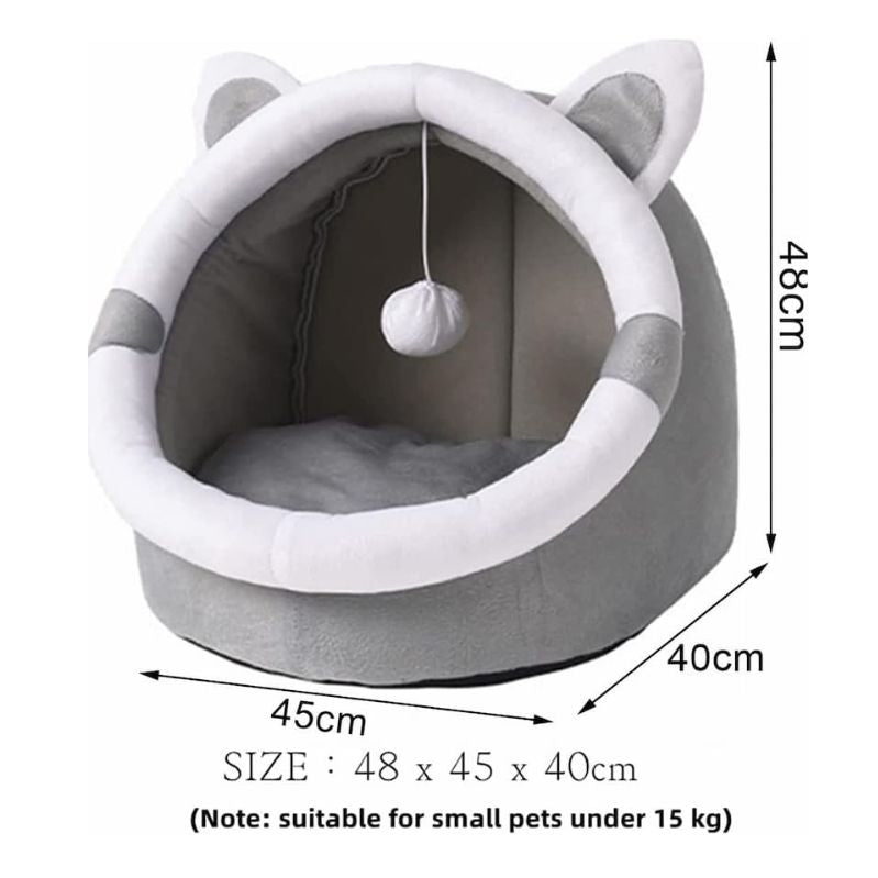 PurrDome - Knusse gesloten kattenbedgrot