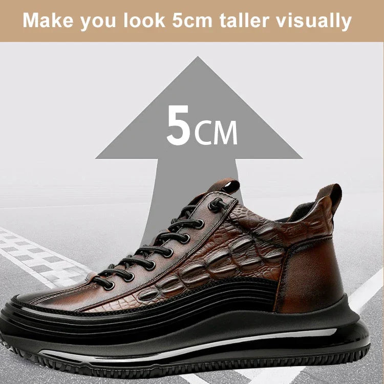 LeisureEase™ - Leren Sneakers Voor Heren!